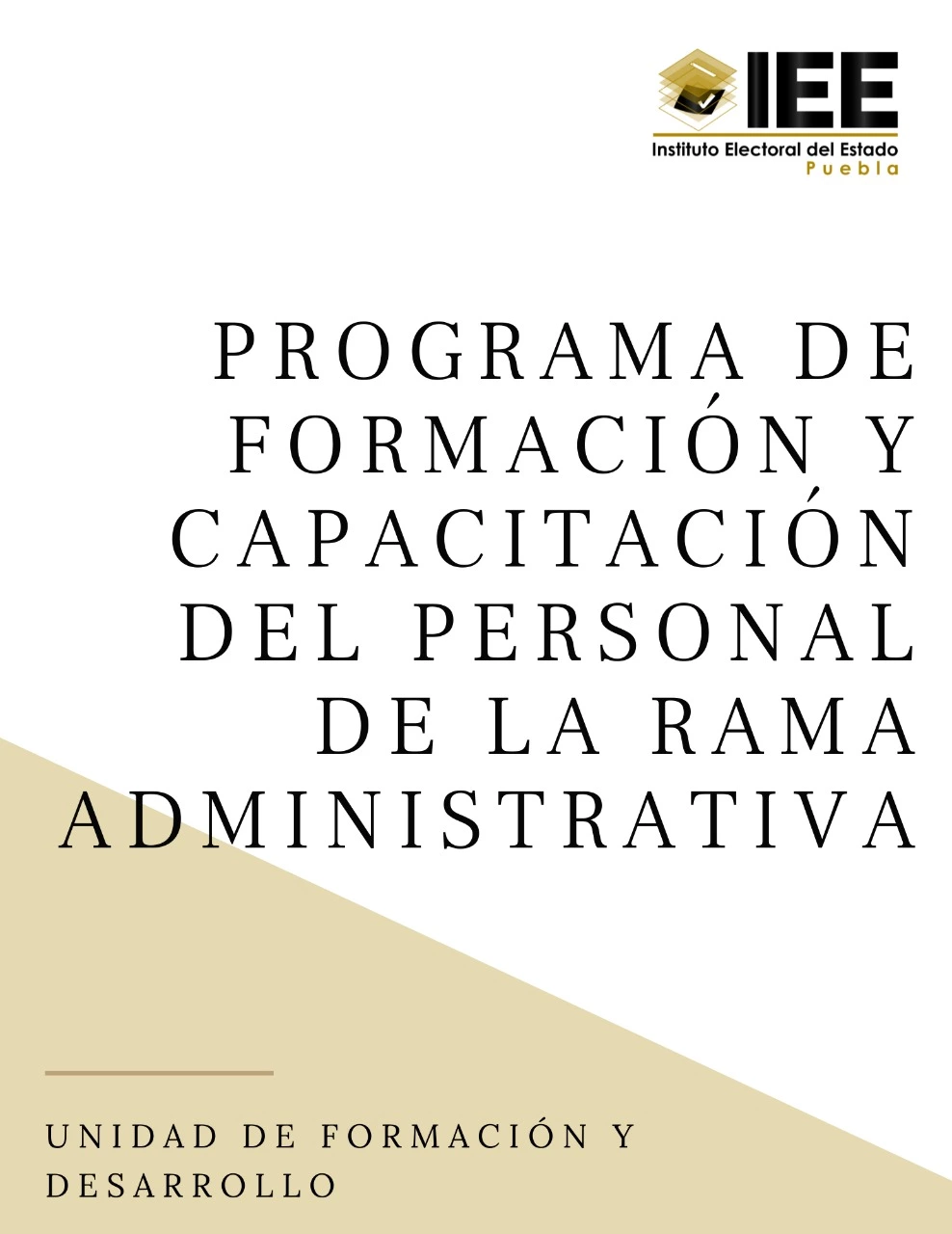 Programa de Formación y Capacitación del Personal de la Rama Administrativa