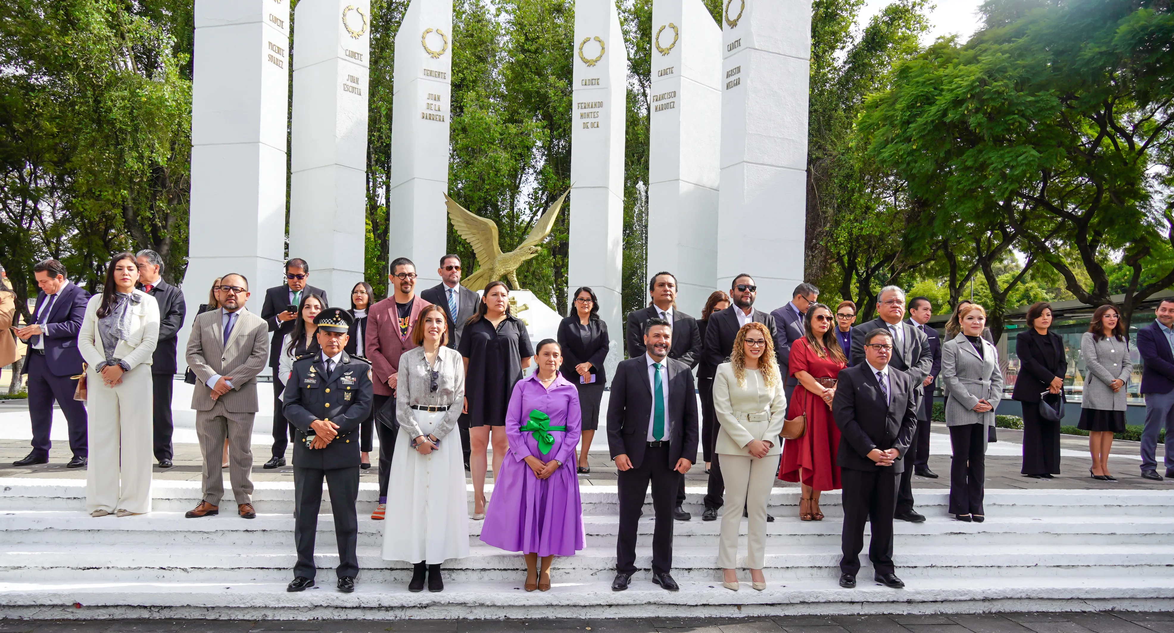 1. Ceremonia Cívica con motivo de los trabajos del Proceso Electoral 2026-2027 INE Puebla